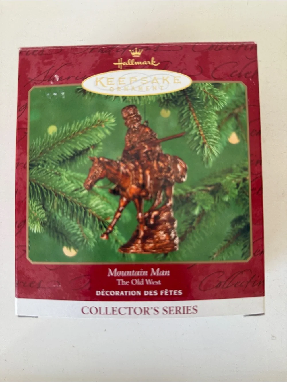 Hallmark Mountain Man Collectible Christmas Ornament - 2000
